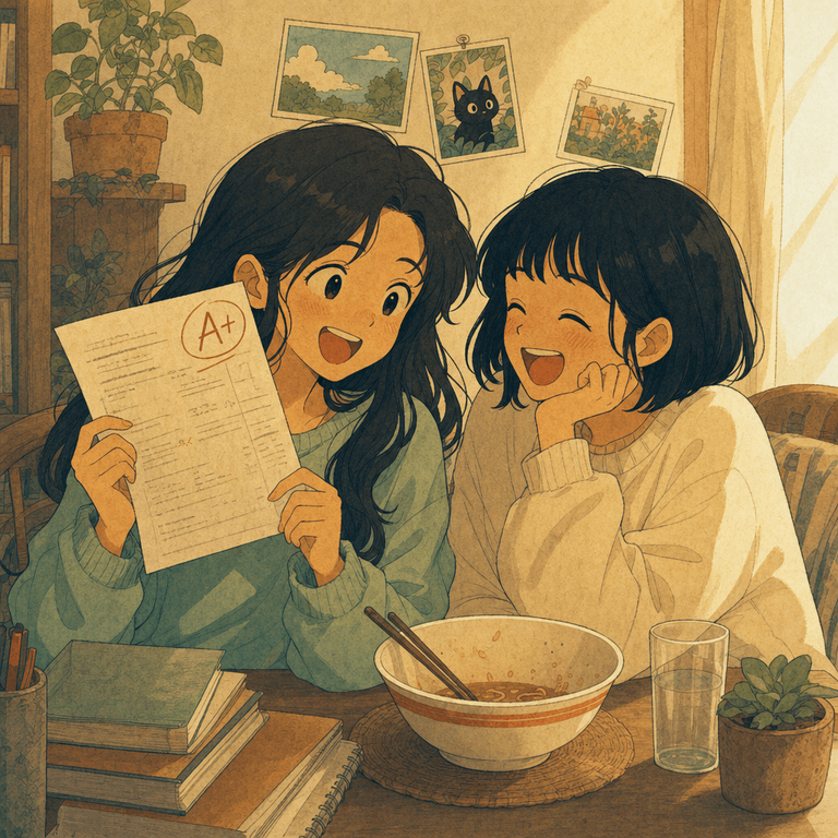 the comic panel mo draws from two friends' two lines